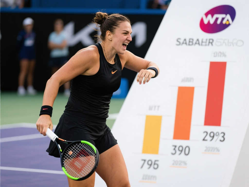 萨巴伦卡积分跻身历史前三 她的统治时代即将到来？